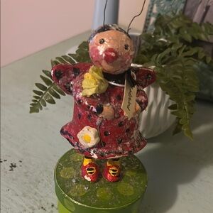 Whimsical Ladybird Figurine